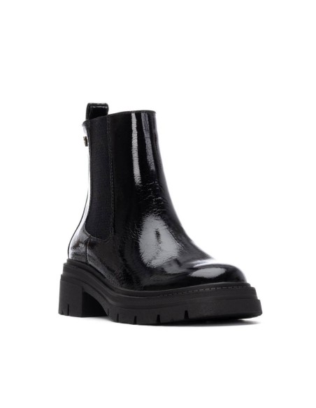 Botin de mujer plano Xti 144297 Negro