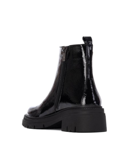 Botin de mujer plano Xti 144297 Negro