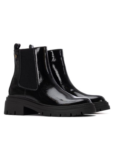 Botin de mujer plano Xti 144297 Negro