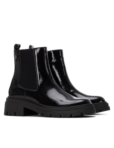 Botin de mujer plano Xti 144297 Negro