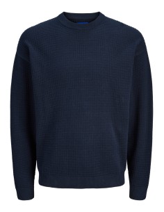 JERSEY JORGREENE KNIT STRUCTURE CREW NECK CA Sky Captain