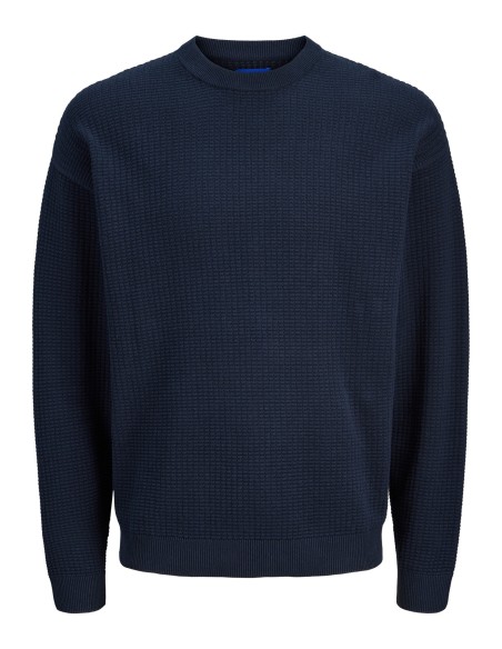 JERSEY JORGREENE KNIT STRUCTURE CREW NECK CA Sky Captain