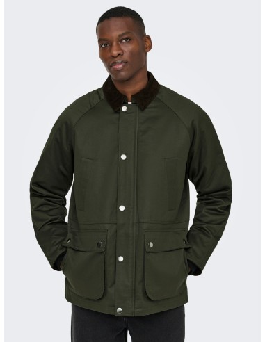 CAZADORA ONSBOB WAXED JACKET OTW Rosin