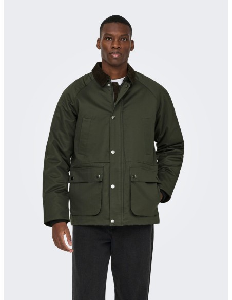 CAZADORA ONSBOB WAXED JACKET OTW Rosin