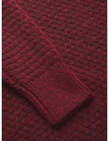 JERSEY JXMILLY STRUCTURE CREW NECK KNIT SN Cabernet/Burdeos