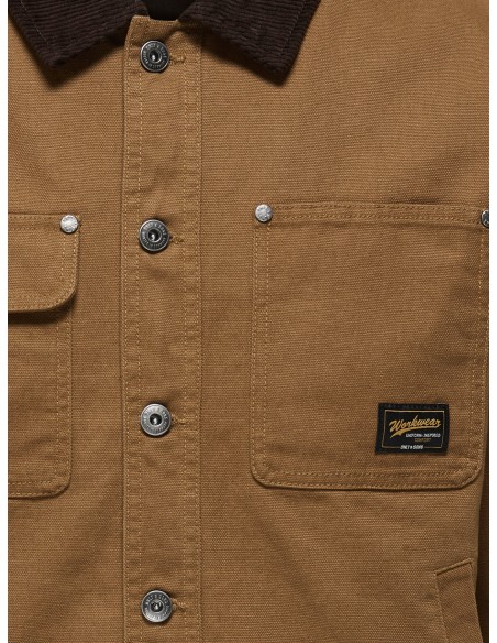 CAZADORA ONSTIMBER COTTON JACKET OTW Rubber COFFEE BEAN