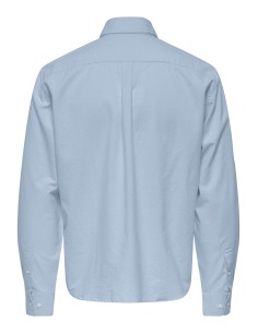 CAMISA ONSGATON REG LS SHIRT 0360 FRML Cashmere Blue Solid 2