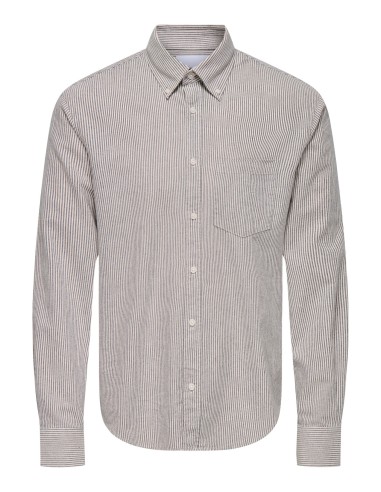 CAMISA ONSGATON REG LS SHIRT 0360 FRML Blue Nights