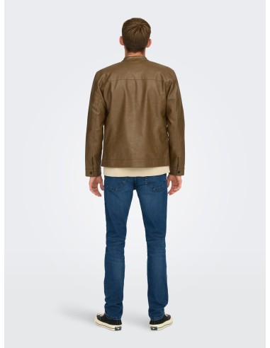 CAZADORA POLIPIEL ONSMIKE PU RACER JACKET OTW NOOS Monks Robe