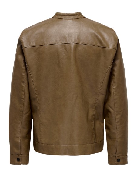 CAZADORA POLIPIEL ONSMIKE PU RACER JACKET OTW NOOS Monks Robe