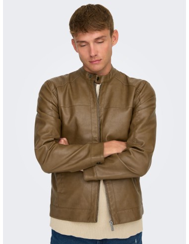 CAZADORA POLIPIEL ONSMIKE PU RACER JACKET OTW NOOS Monks Robe