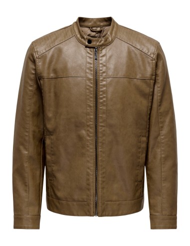 CAZADORA POLIPIEL ONSMIKE PU RACER JACKET OTW NOOS Monks Robe