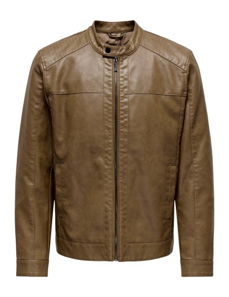 CAZADORA POLIPIEL ONSMIKE PU RACER JACKET OTW NOOS Monks Robe