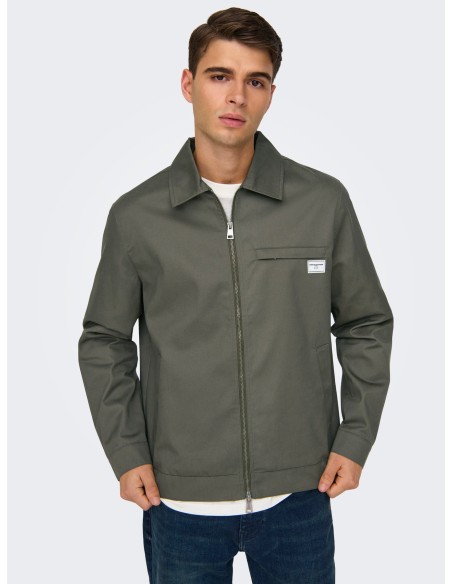 CAZADORA ONSRALPH TC JACKET OTW VD Major Brown