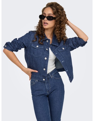 CAZADORA VAQUERA ONLRILLO L/S JACKET AKM DNM Dark Blue Denim
