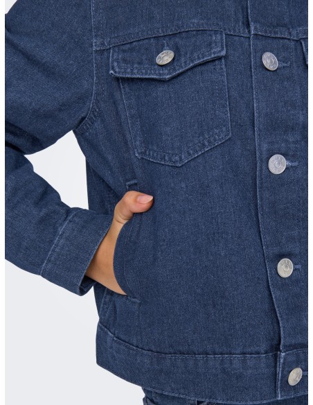 CAZADORA VAQUERA ONLRILLO L/S JACKET AKM DNM Dark Blue Denim