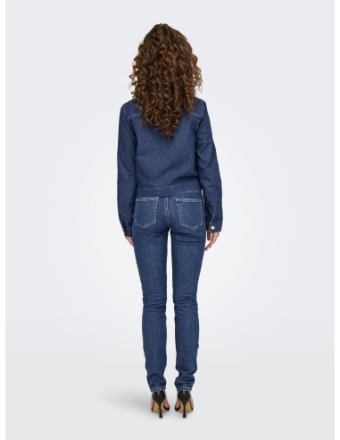 CAZADORA VAQUERA ONLRILLO L/S JACKET AKM DNM Dark Blue Denim