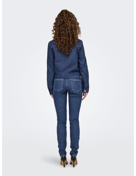 CAZADORA VAQUERA ONLRILLO L/S JACKET AKM DNM Dark Blue Denim