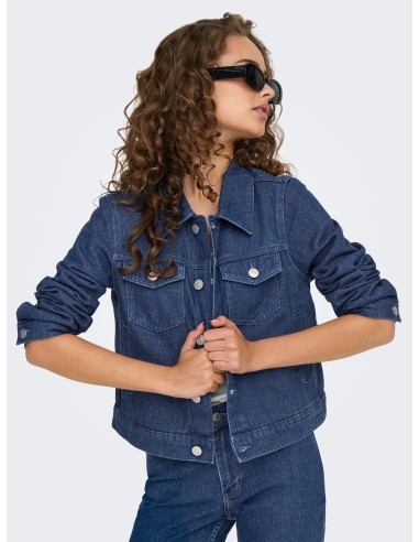CAZADORA VAQUERA ONLRILLO L/S JACKET AKM DNM Dark Blue Denim