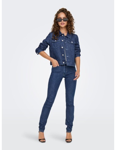 CAZADORA VAQUERA ONLRILLO L/S JACKET AKM DNM Dark Blue Denim