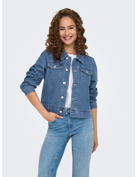 CAZADORA VAQUERA ONLRILLO L/S JACKET AKM DNM Light Blue Denim