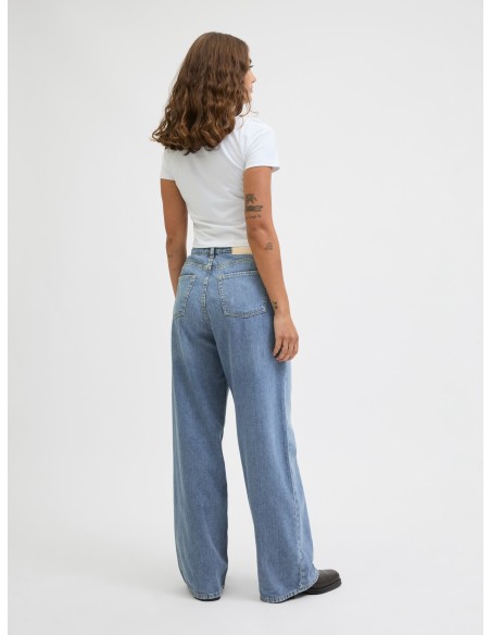 PANTALON VAQUERO JXTOKYO WIDE HW JEANS R6078 DNM NOOS Light Blue Denim
