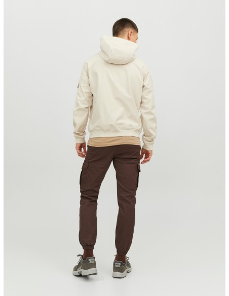CAZADORA JJEBASIC SOFTSHELL HOOD NOOS Moonbeam