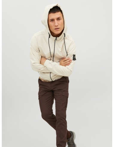 CAZADORA JJEBASIC SOFTSHELL HOOD NOOS Moonbeam
