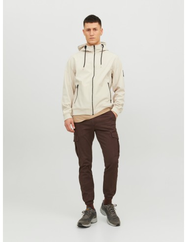 CAZADORA JJEBASIC SOFTSHELL HOOD NOOS Moonbeam