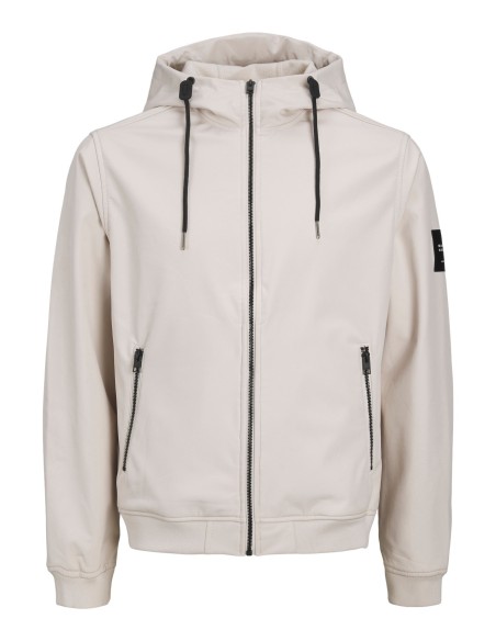 CAZADORA JJEBASIC SOFTSHELL HOOD NOOS Moonbeam