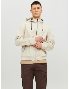 CAZADORA JJEBASIC SOFTSHELL HOOD NOOS Moonbeam 2
