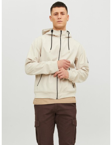 CAZADORA JJEBASIC SOFTSHELL HOOD NOOS Moonbeam