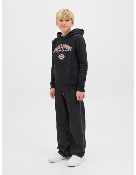 SUDADERA NIÑO JJARI BRANDING SWEAT HOOD JNR Black