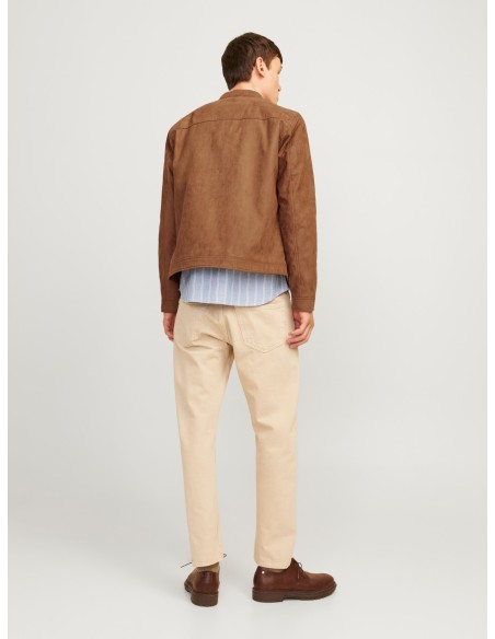 CAZADORA JJEDYLAN CLEAN JACKET NOOS Cognac
