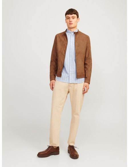CAZADORA JJEDYLAN CLEAN JACKET NOOS Cognac
