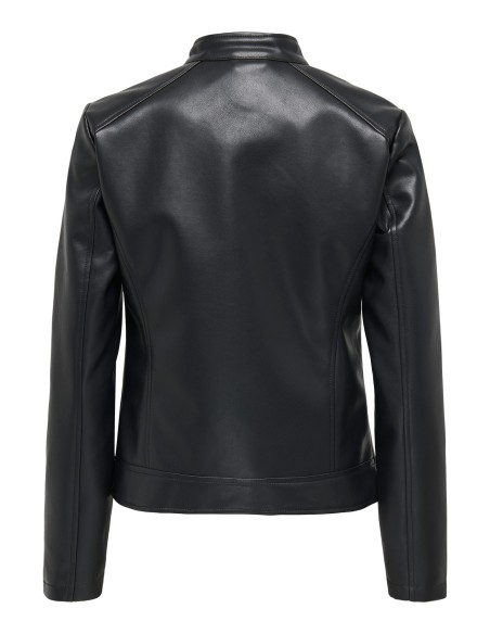 CAZADORA POLIPIEL JDYETTA EMILY FAUX LEATHER BIKER OTW SIE Black