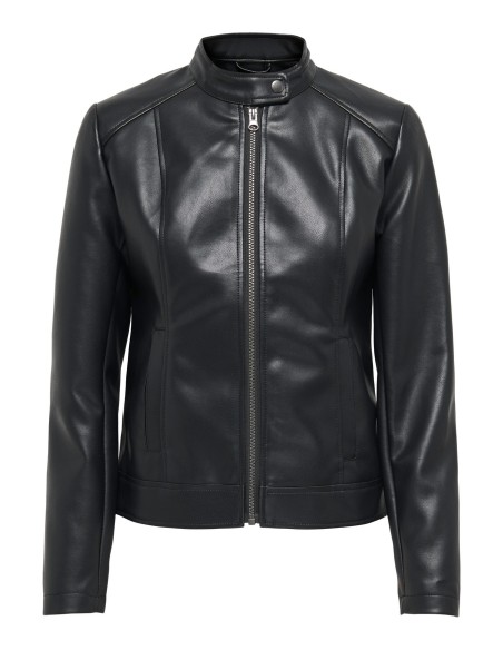 CAZADORA POLIPIEL JDYETTA EMILY FAUX LEATHER BIKER OTW SIE Black