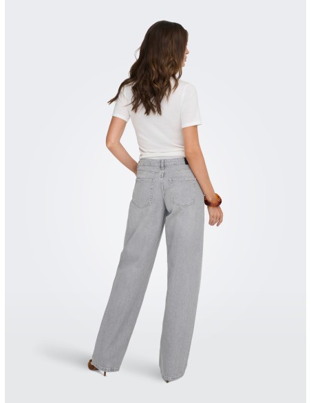 PANTALON VAQUERO JDYKATIE LW STR LG 1005 DNM NOOS Light Grey Denim