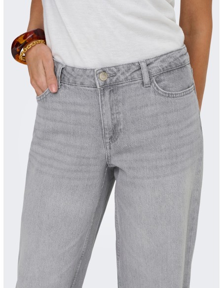 PANTALON VAQUERO JDYKATIE LW STR LG 1005 DNM NOOS Light Grey Denim