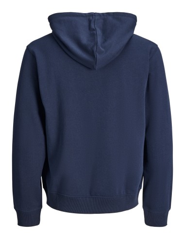 SUDADERA JJCOLLEGE LOGO SWEAT ZIP HOOD Navy Blazer