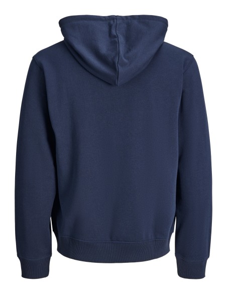SUDADERA JJCOLLEGE LOGO SWEAT ZIP HOOD Navy Blazer