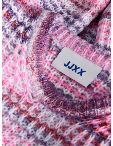 JERSEY JXSIMONE SPACE DYE CREW NECK KNIT SN Purple Rose /multi space dye