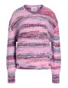 JERSEY JXSIMONE SPACE DYE CREW NECK KNIT SN Purple Rose /multi space dye