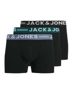 PACK 3 BOXER SENSE TRUNKS 3-PACK NOOS Black Black WB - Black w. Blue mirage WB - Black w. Atlantic deep WB