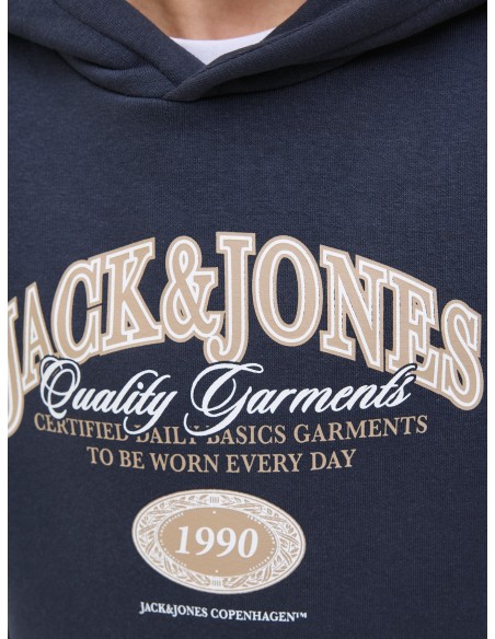 SUDADERA NIÑO JJARI BRANDING SWEAT HOOD JNR Sky Captain