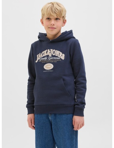 SUDADERA NIÑO JJARI BRANDING SWEAT HOOD JNR Sky Captain