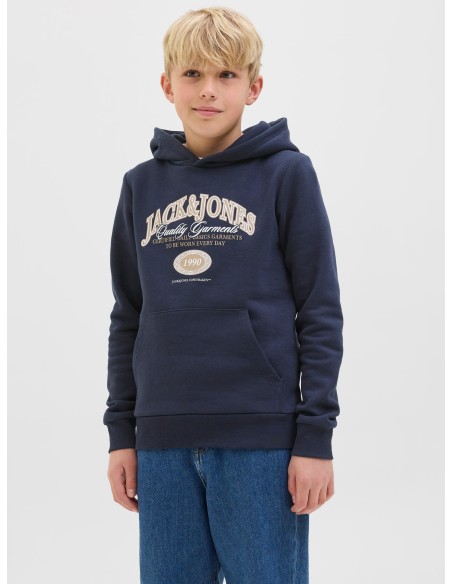 SUDADERA NIÑO JJARI BRANDING SWEAT HOOD JNR Sky Captain