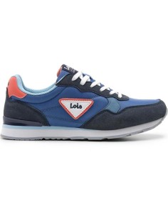 Sneaker casual running combinado marino Lois 64527