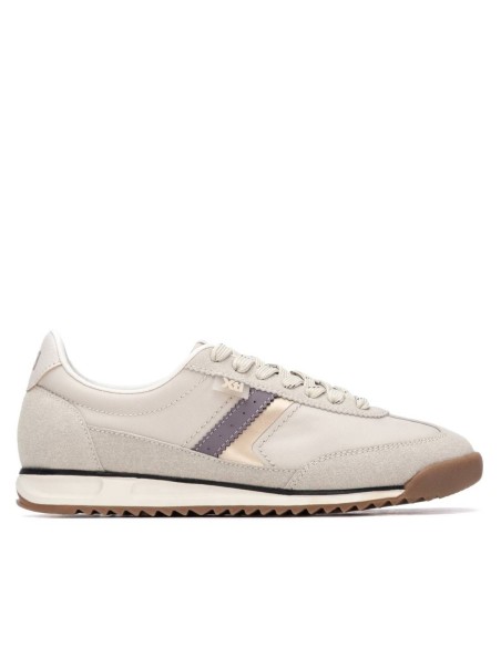Zapatilla de mujer plano Xti 145090 Beige
