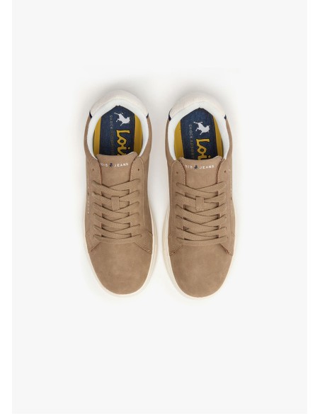 Bamba Ligera Tenis collarín acolchado Beige LOIS 64546